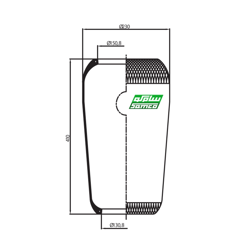 TB1782 Air Spring for Bus CONTITECH IRIS
