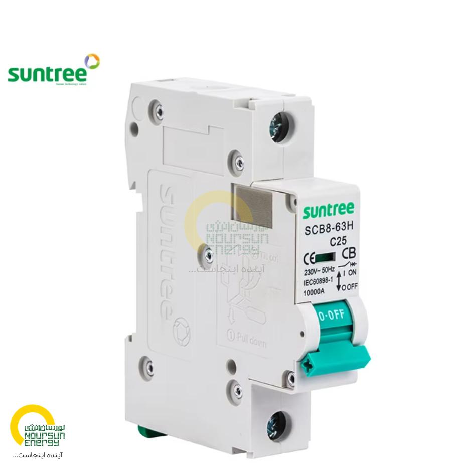 Miniature Circuit Breaker Single Pole AC 230V 10A Suntree