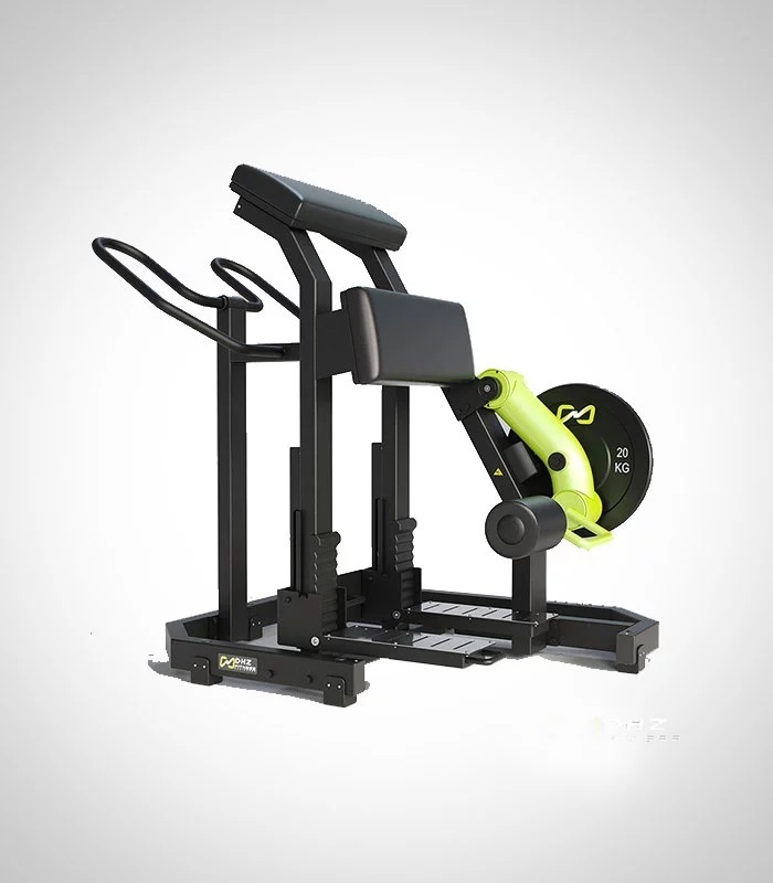 DHZ Free Weight Series Standing Leg Curl Machine