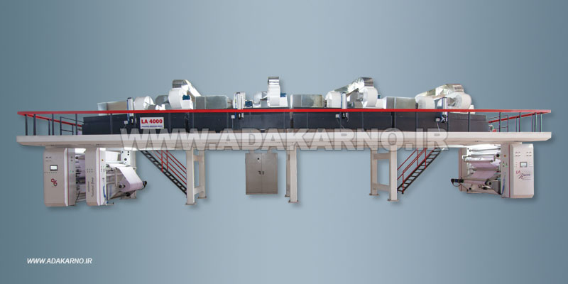 LA4000 Reverse Coating and Laminate Machine