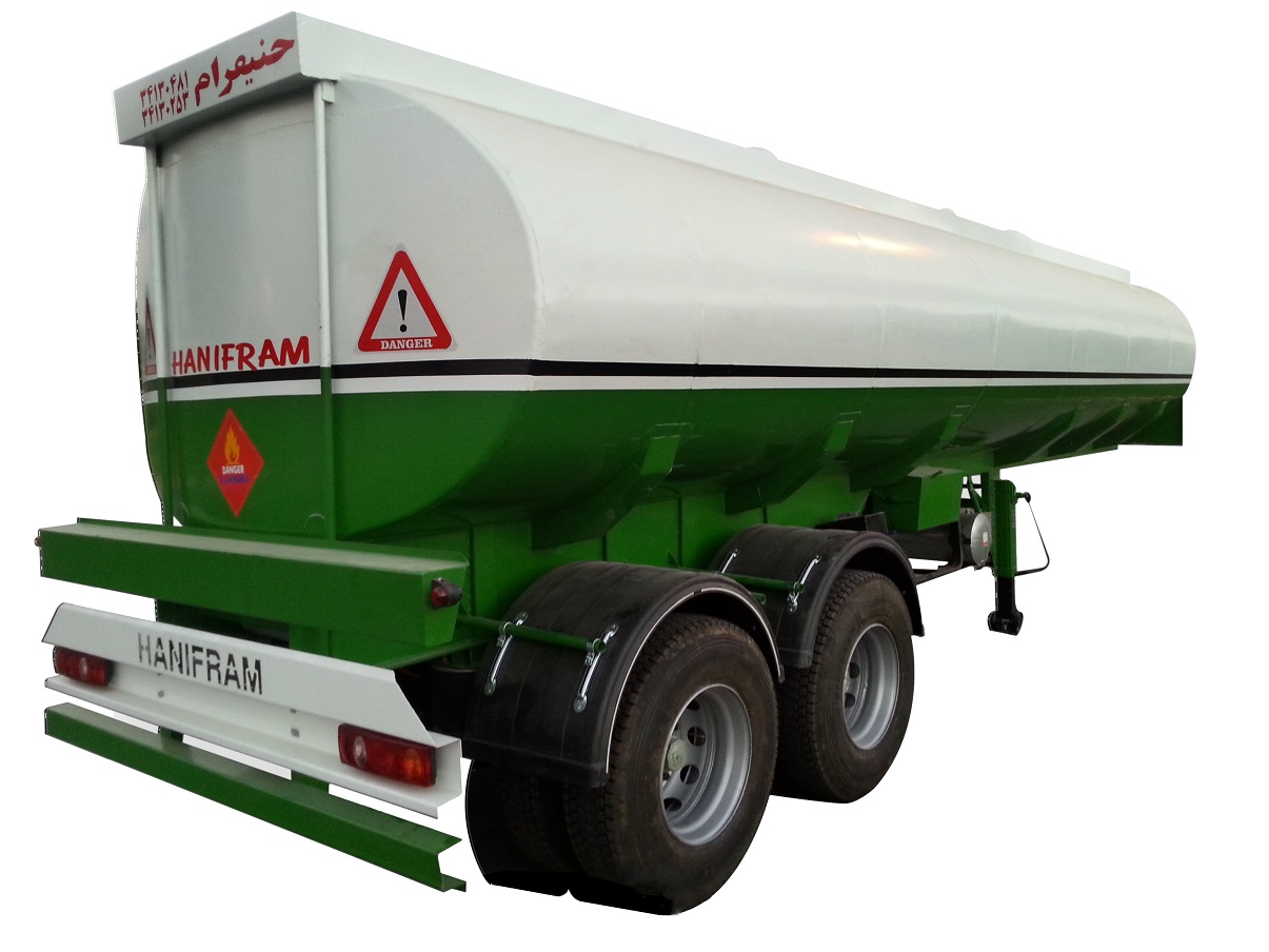 Tanker 2 axles stainless-steel